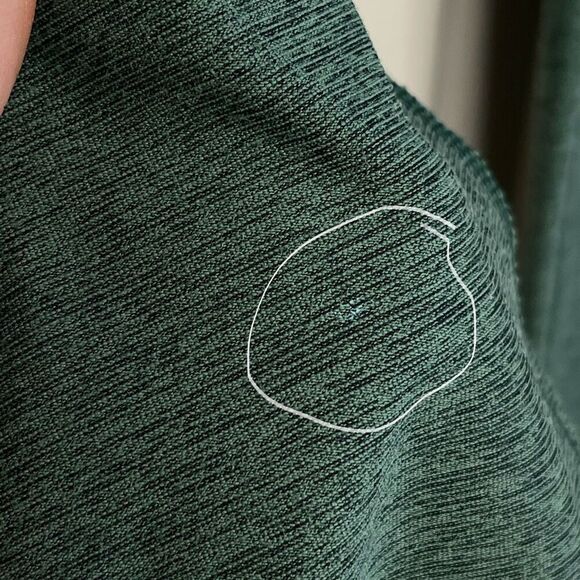 Outdoor Voices OV Warmup 7/8 Leggings (Heather Hunter Green) - Small - Picture 6 of 10